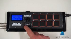 Akai MPX8. Обзор от DJ-STORE.RU