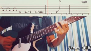 IRON MAN - Black Sabbath (Guitar Cover & Lesson w/Tabs)