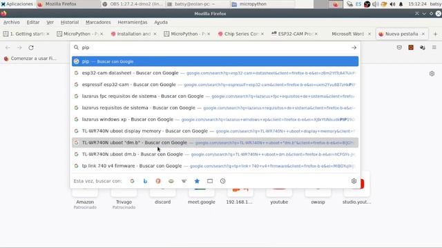 Instalar micropython en ESP32-CAM bajo GNU / Linux P1 смотреть онлайн