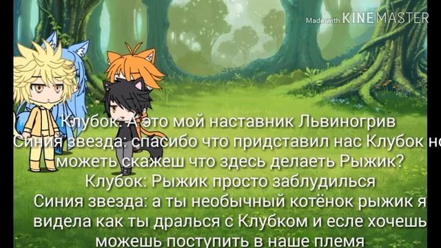 Коты Воители Стань Диким в Гача Лайф смотреть онлайн