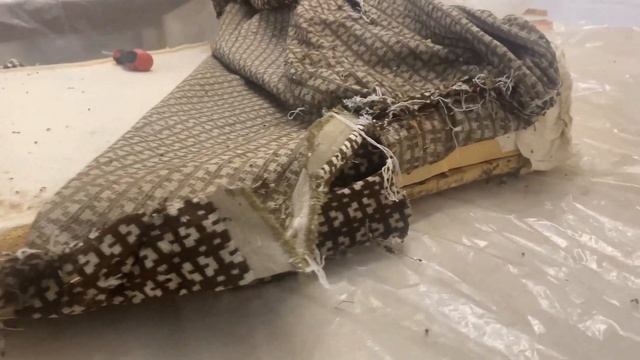 ПОЛНЫЙ ПРОЦЕСС ПЕРЕТЯЖКИ (ВОССТАНОВЛЕНИЯ) ДИВАНА | ТКАНЬ, ПЕРЕТЯЖКА МЕБЕЛИ