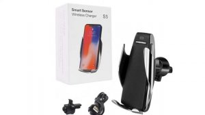 Автомобильный держатель Smart Sensor Wireless Charger