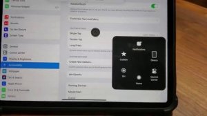 iPadOS (iOS 13) running on iPad Pro - MOUSE SUPPORT ENABLED
