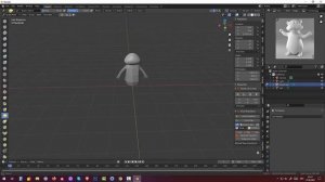 43 Blender 2.91.Tutorial Skulpting and Rigging. Хомяк  (Part1)