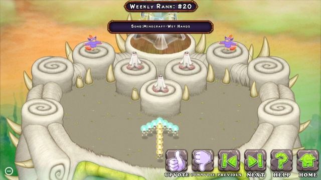 MINECRAFT MAIN THEME IN MY SINGING MONSTERS смотреть онлайн