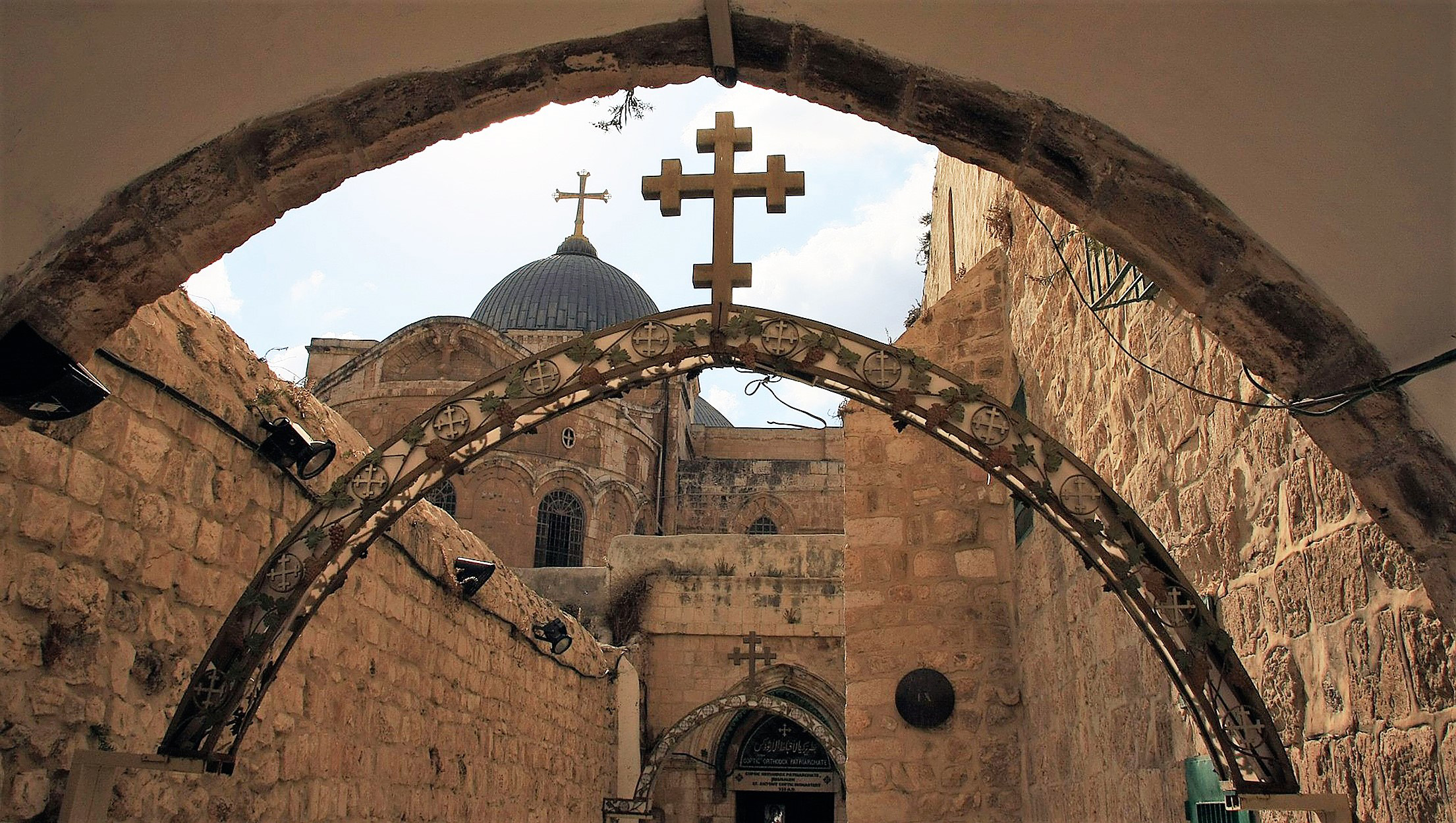 Крест Голгофа Иерусалим