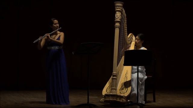 Adrian Shaposhnikov: Sonata for Flute and Harp - Clara Wang, Harp, Maria Vallejo, Flute смотреть онлайн