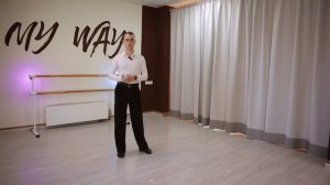 Медленный фокстрот бейсик | Slow Fox - basic, feather step, three step