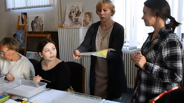 ДМ Первомайского района / мастер-класс «Рисование в технике эбру» смотреть онлайн