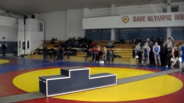 Первенство Республики Крым по спортивной (греко-римской) борьбе среди юношей 2003-2004г.р.-ВФ1-4 смотреть онлайн
