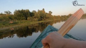 Каяк для рыбалки. Испытания каяка "Cabona 800" на реке.