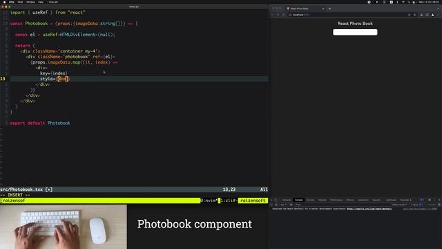 React JS - Making 3D Photo Book in ReactJS and TailwindCSS смотреть онлайн