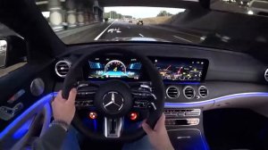 НОВЫЙ MERCEDES AMG E63 S 2022 ТЕСТ ДРАЙВ