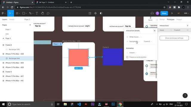 Figma Hover Interaction Hindi | Figma | Dezipex #Figma #UIDesign #Hover #prototype