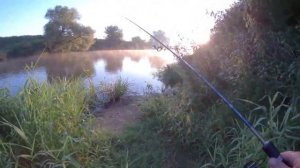 Трофейная ЩУКА на ультралайт(Воблер Yo-Zuri L-Minnow 44S). Рыбалка на малой реке.