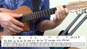 How to Play and Sing "Radio Hula" on the Ukulele