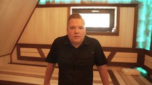 Баня A-frame! Треугольный дом с метровыми стенками от компании “Banya.mobi” и печь «Арабская ночь»