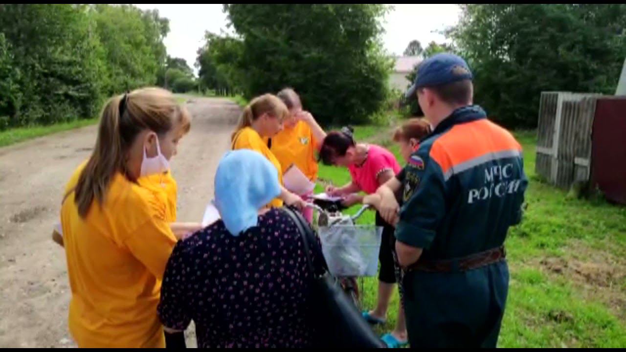 2021 08 05 погрузка ПТС и  работа спасателей в Архаринском районе