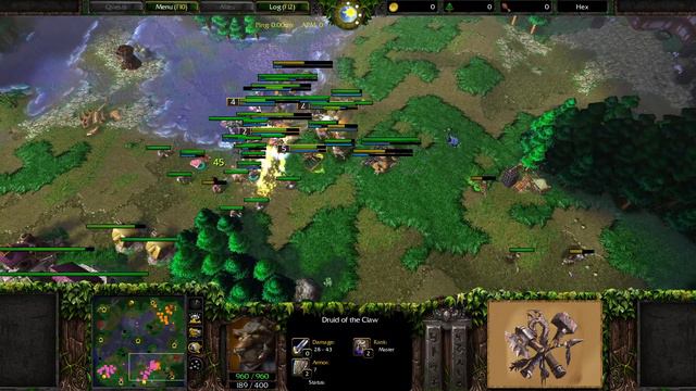 Romantic (HUM) vs. Colorful (NE) Warcraft 3 Reforged W3C Game