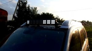 Автомобильная светодиодная балка 216W на присосках с пультом ДУ. 11200 руб.