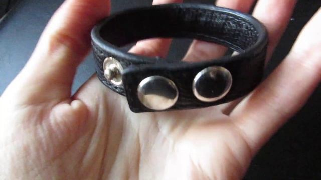 Обзор кожаного браслета в стразах, 21710 смотреть онлайн