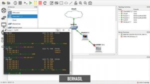 Konfigurasi LAN , Dynamic Routing , Web Proxy , Queues || Menggunakan GNS3