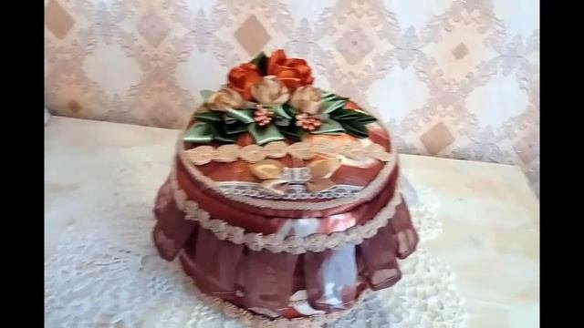 Шкатулка для рукоделия своими руками (апрель 2020 год).
