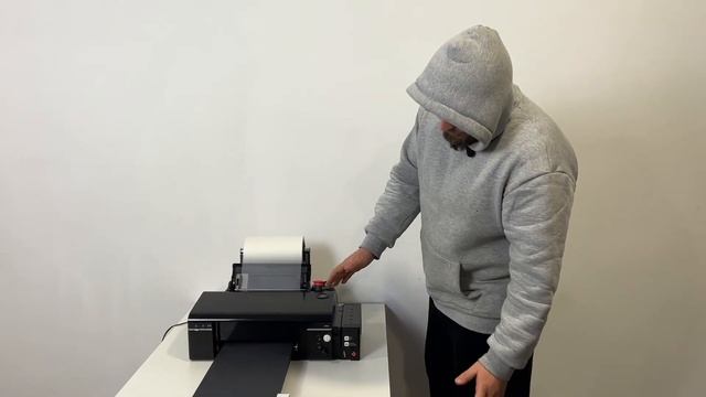 Epson L800 DTF. Принтер А4 для ДТФ печати. Новая модификация. смотреть онлайн