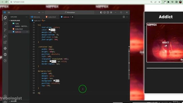Build a Custom Music Player with HTML, CSS, and JavaScript