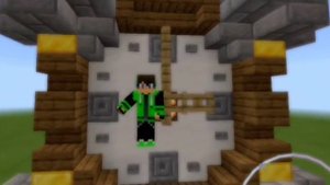 Dabro - на часах ноль ноль клип песни в Майнкрафте