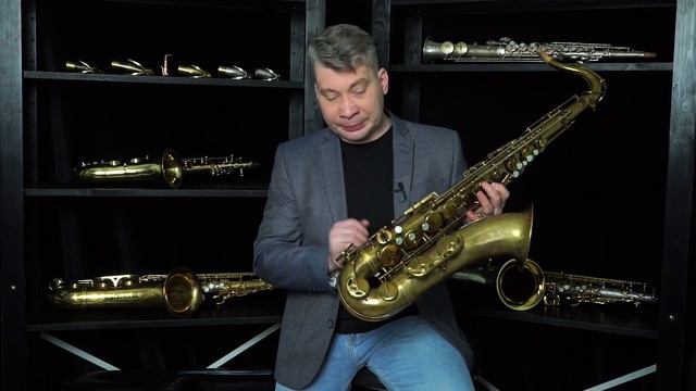 Selmer SBA обзор саксофона до и после капитального ремонта в Мастерской Демьяненко. смотреть онлайн