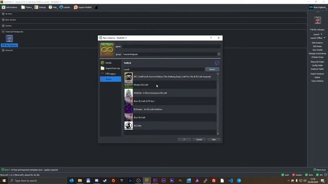 MultiMC Tutorial - Installing Curseforge / Twitch and FTB Modpacks Very Easy in MultiMC - #05 смотреть онлайн