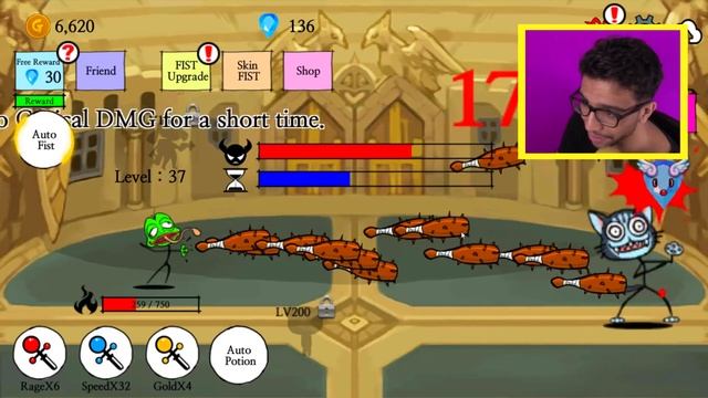 IS THIS THE STRONGEST HIGHEST LEVEL FIST EVOLUTION? (1000+ LEVEL UPGRADE) l Tap Tap Fist New Game смотреть онлайн