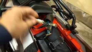 Минск 400 гусь (Minsk 400 goose).  Центральный кофр.