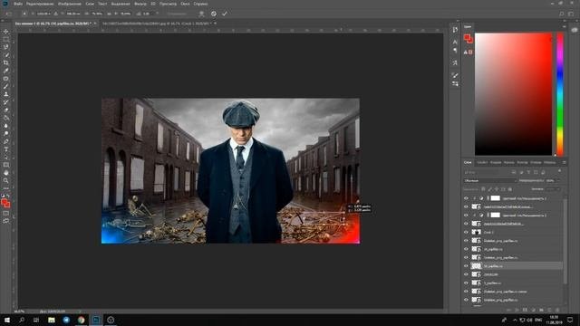 АРТ в стиле ОСТРЫХ КОЗЫРЬКОВ | SPEEDART