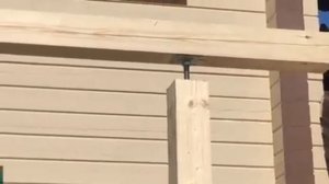 Навес над крыльцом ч2