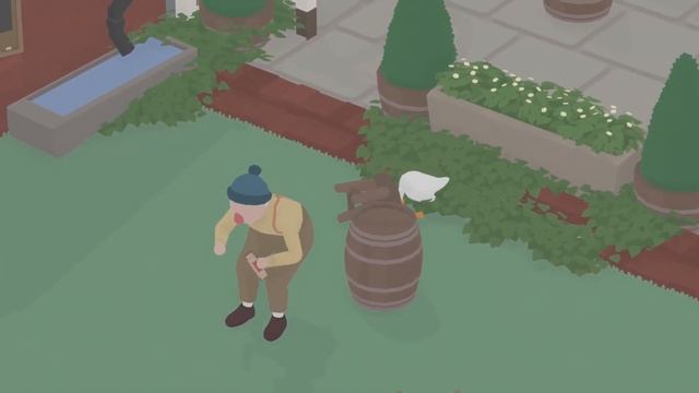Cheeky - Steal The Old Man's Woolen Hat (Secret) - Untitled Goose Game - Achievement Guide