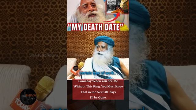 🛑Sadhguru : My Death Date 🛑 #life #death #sadhguru