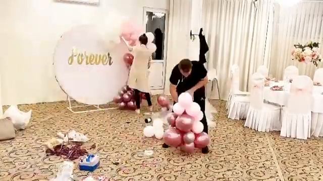 Как сделать фотозону своими руками из шаров смотреть онлайн