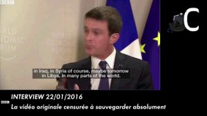 Guerre totale l'interview censurée de la BBC de Manuel Valls