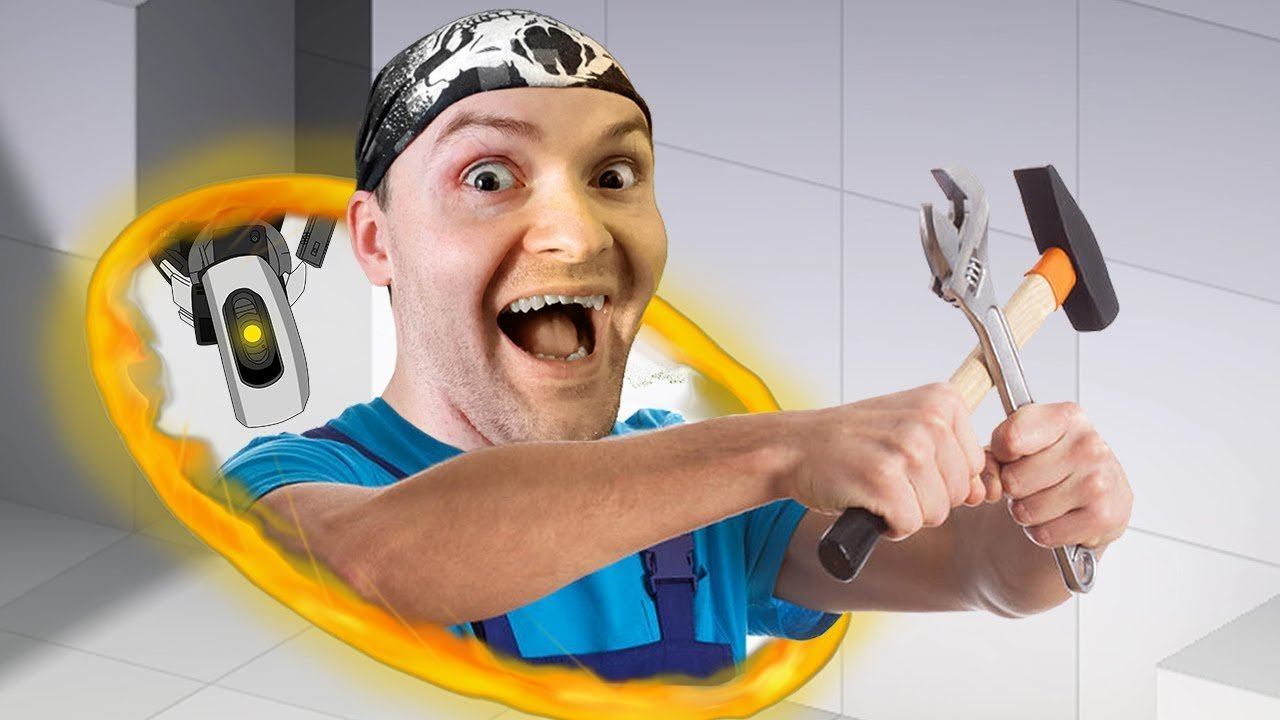 ПОРТАЛЬНЫЙ СТРОИТЕЛЬ ► Bridge Constructor Portal |1| смотреть онлайн