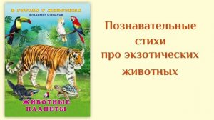 Стихи для детей / ЖИВОТНЫЙ МИР ПЛАНЕТЫ / СТИХИ ПРО ЖИВОТНЫХ ДЛЯ ДЕТЕЙ. Владимир Степанов