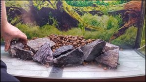 ч 2 Запуск Проблемного! Строим Хард из Камней и донный Биофильтр из Керамзита