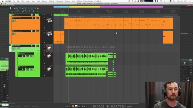 Как создать трек в Reaper. Артур Орлов