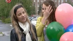 Флешмоб с шарами