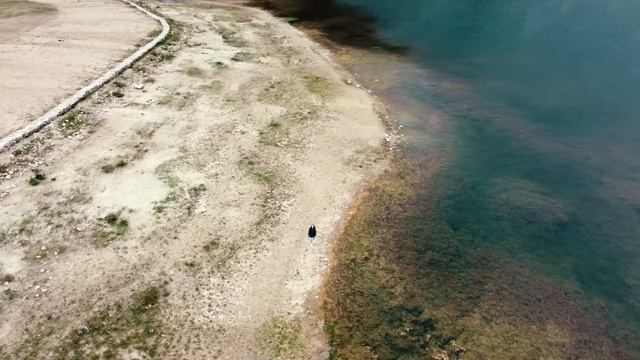 Былымское озеро | озеро Гижгит | Кабардино-Балкария | Видео с дрона смотреть онлайн