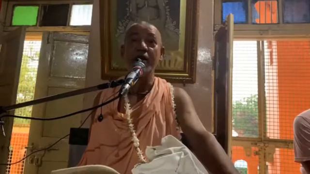 Мадхурья-Кадамбини. Независимая природа бхакти/ БВ Мадхава Махарадж (13.06.2020 г, Матхура)