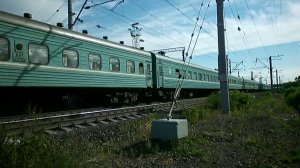 Электровоз ЧС7-263 с поездом №072Ц Москва — Астана