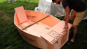 Такую простую ЛОДКУ вы ещё не видели! Сделай своими руками и СЭКОНОМЬ деньги !!!