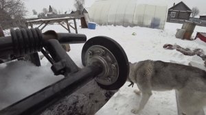 различие катков на снегоходе буран